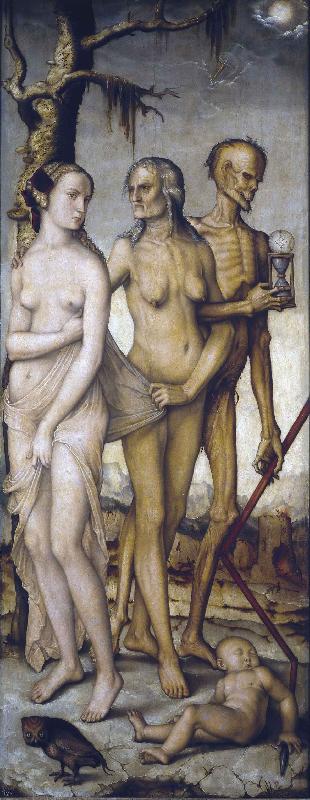 Hans Baldung Grien Three Ages of Man and Death Germany oil painting art